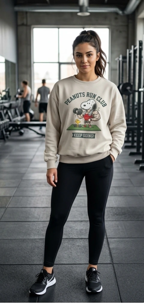 Sudadera Oversize Gym