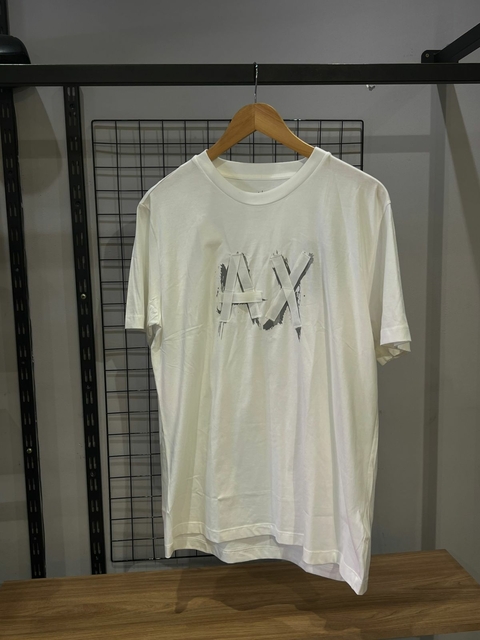 camiseta armani a/x Branca