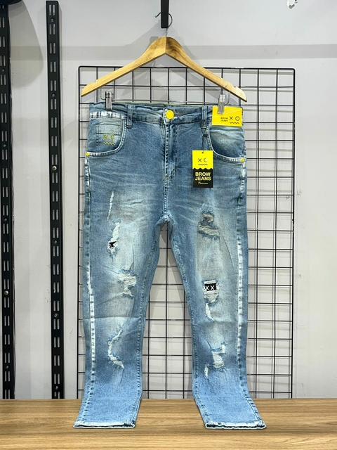 Calça de jogador azul