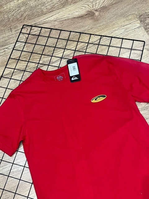 CAMISETA QUIKSILVER VERMELHA