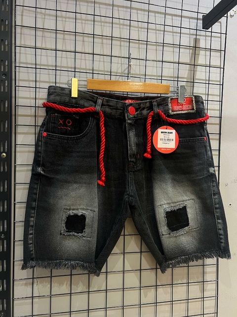 BERMUDA JOGADOR CINZA