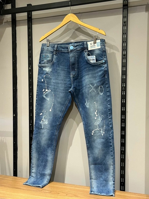 Calça de jogador azul