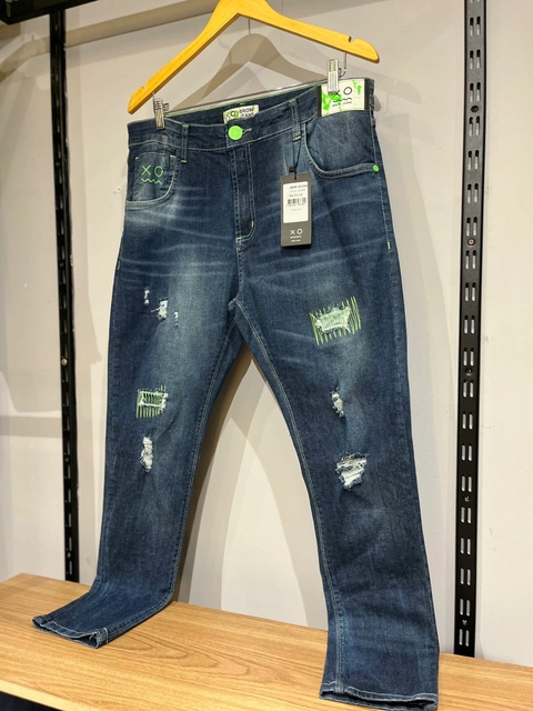 Calça de jogador azul