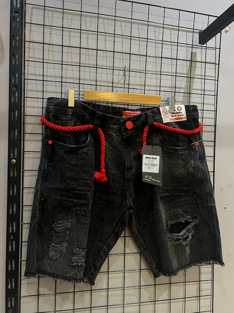 BERMUDA JOGADOR CINZA