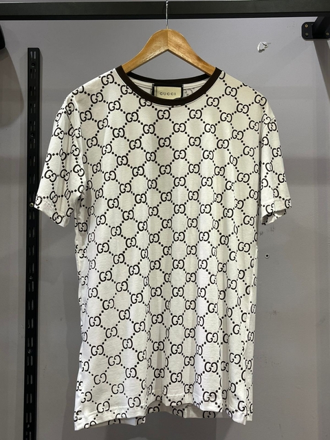 camiseta gucci branca