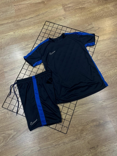 Conjunto academy dry-fit marinho