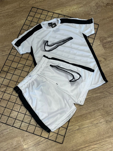 Conjunto academy dry-fit Branco