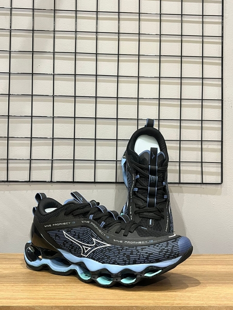 MIZUNO PRO 13 PRETO E AZUL