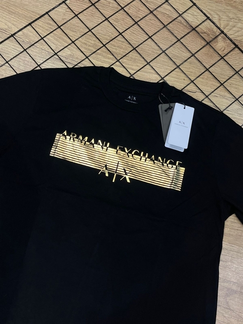 camiseta armani a/x Preta
