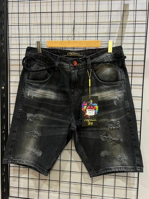 BERMUDA JOGADOR CINZA