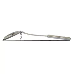 Escumadeira Inox 32cm. Dimensões C: 32cm L:10,1cm. na internet