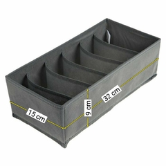Organizador peças intimas 6 divisórias 32x15,5x9cm - Schello Shop