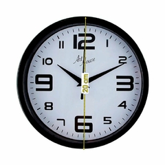 Relógio de Parede Redondo Nuple 20cm - Preto - Schello Shop