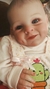 Bebê Reborn Menina Cabelinho Pintado
