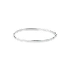 Pulsera lisa cuadrada
