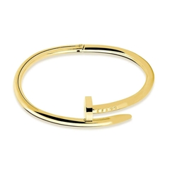 Pulsera Esclava estilo Cartier - lisa con dos vueltas