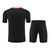 Kit Treino adulto - Camisa e Shorts - Seleção Portugal Nike 24/25 - Preto com detalhes em vermelho - comprar online