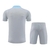 Kit Treino adulto - Camisa e Shorts - Atlético de Madrid Nike 24/25 - Cinza com detalhes em azul na internet