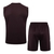 Kit Treino adulto - Camisa e Shorts - Bayern de Munique Adidas 24/25 - Vinho com detalhes em vinho - comprar online