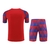 Kit Treino adulto - Camisa e Shorts - Barcelona Nike 23/24 - Vermelho com detalhes em azul na internet