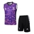 Kit Treino adulto - Camisa e Shorts - Juventus Adidas 23/24 - Roxo e preto