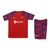 Kit Treino adulto - Camisa e Shorts - Barcelona Nike 23/24 - Vermelho com detalhes em azul - comprar online