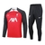 Conjunto Liverpool Treino 24/25 - Masculino Nike - Vermelho e preto com detalhes em branco