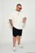 Camiseta Oversized Dreams (estampa frente e costa) - LION