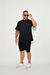 Camiseta Oversized Leão (estampa frente e costa)