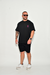 Camiseta Oversized Leão (estampa frente e costa)