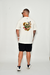 Camiseta Oversized Caveira Flor (estampa frente e costa) na internet