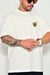 Camiseta Oversized Caveira Flor (estampa frente e costa) - loja online