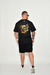 Camiseta Oversized Caveira Flor (estampa frente e costa) na internet