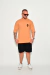 Imagem do Camiseta Oversized Cruz - Caramelo (estampa frente e costa)