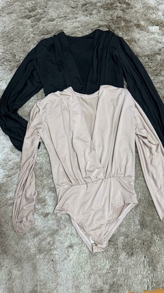 Body Manga Longa Decote - comprar online