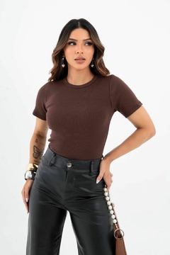 Camiseta Básica Canelada - loja online