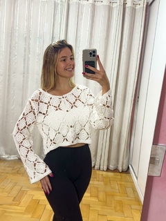 Cardigã Crochê