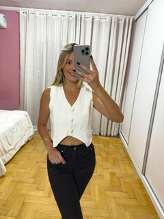 Colete Curto Alfaiataria - comprar online