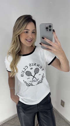 T-Shirt Camiseta Estamoa Tennis Club - Julia Loyacono Store