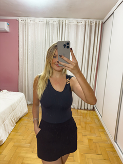 Body Preto com Fivela - loja online