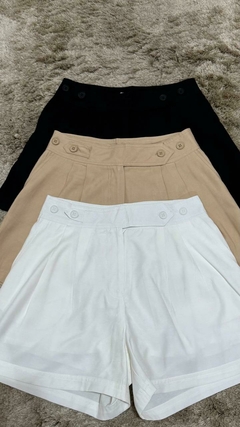 Shorts Alfaiataria Tecido Leve - comprar online