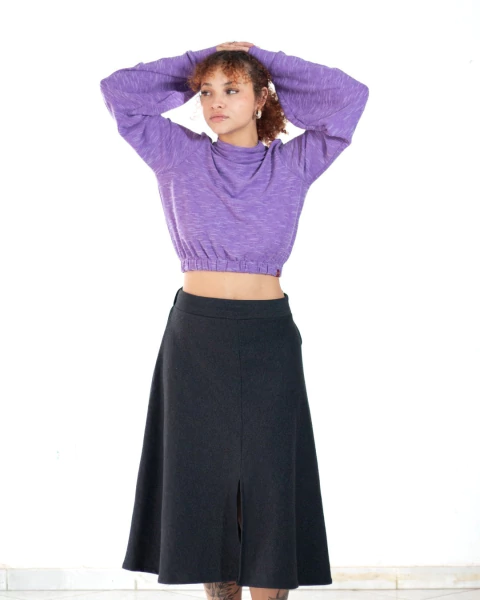 Blusa Calma Roxa - Pangéia