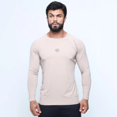 RASH GUARD BEGE