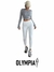 Leggins Olympia Basic® Blanco para Mujer Nylon Premium Cintura Alta - comprar en línea