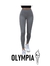 Leggins Olympia Basic® Gris Plata para Mujer Nylon Premium Cintura Alta - comprar en línea