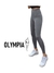 Leggins Olympia Basic® Gris Plata para Mujer Nylon Premium Cintura Alta - Olympia Sportswear