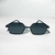 ÓCULOS DE SOL BLOGUEIRA OCTOGONAL PREMIUM - PRETO - METAL - comprar online