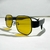 ÓCULOS DE SOL RETANGULAR MOSCOU - AMARELO PRETO - ACETATO - comprar online