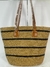 BOLSA DE PRAIA LISTRADA EM PALHA SINTÉTICA - comprar online