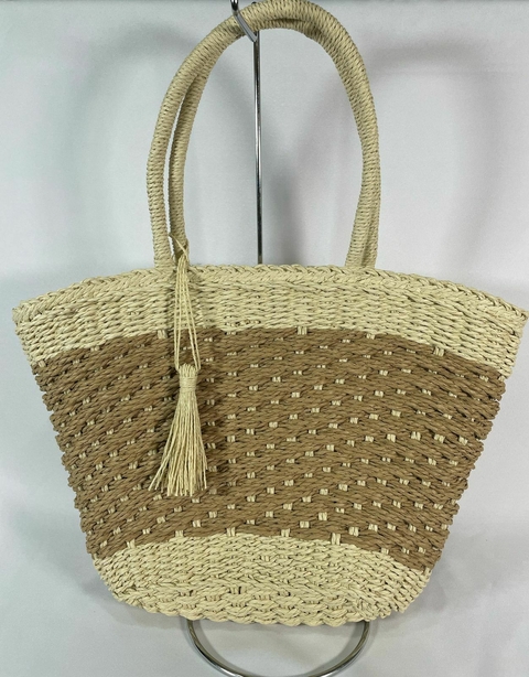 BOLSA RÚSTICA TRAMA DUPLA - comprar online